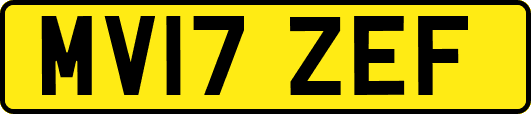 MV17ZEF