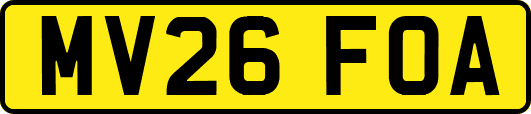MV26FOA