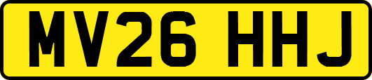 MV26HHJ