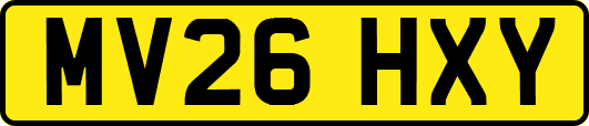 MV26HXY