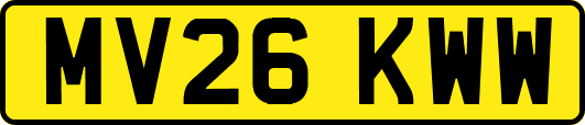 MV26KWW