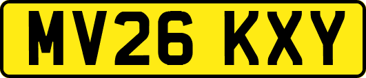 MV26KXY