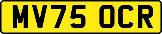 MV75OCR