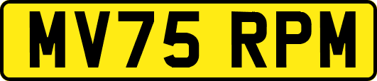 MV75RPM