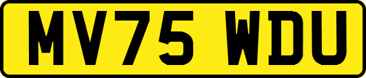 MV75WDU