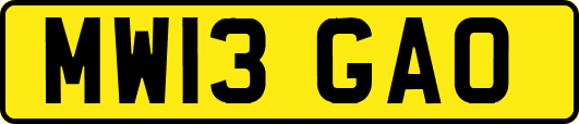 MW13GAO