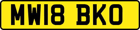 MW18BKO