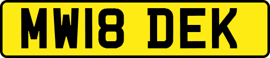 MW18DEK