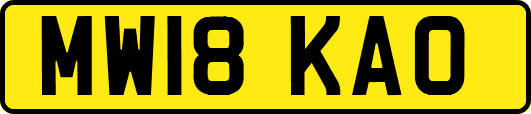 MW18KAO