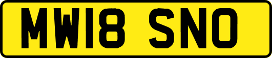 MW18SNO