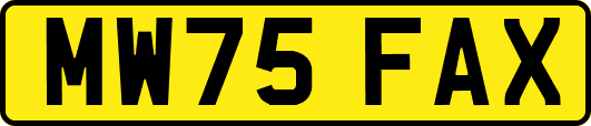 MW75FAX