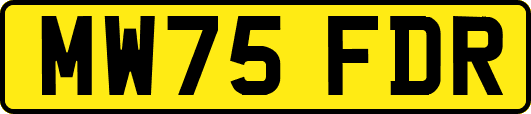 MW75FDR