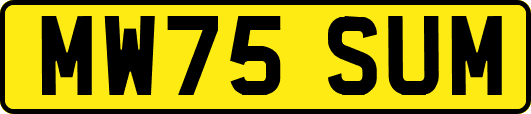 MW75SUM