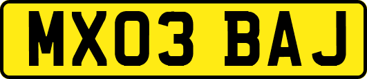 MX03BAJ