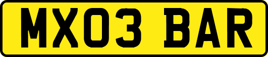 MX03BAR