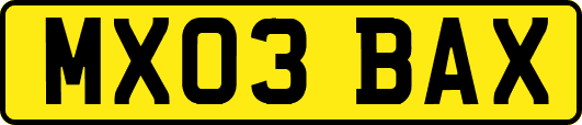 MX03BAX