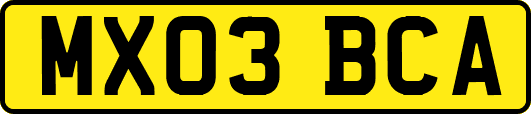 MX03BCA