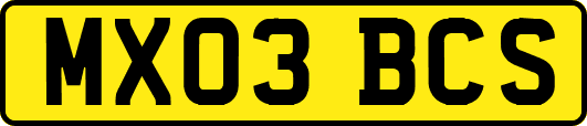 MX03BCS