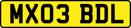MX03BDL