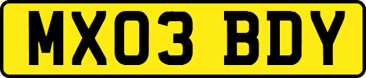 MX03BDY