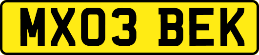 MX03BEK