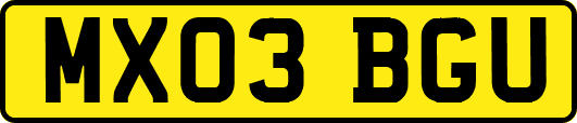 MX03BGU