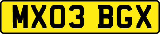MX03BGX