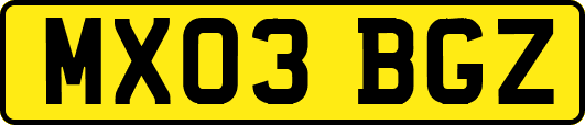 MX03BGZ