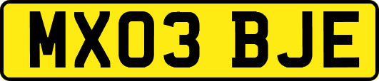 MX03BJE