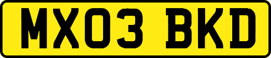 MX03BKD