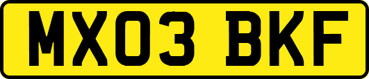 MX03BKF