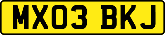 MX03BKJ