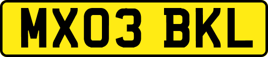 MX03BKL