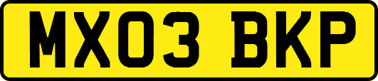 MX03BKP