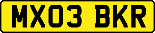 MX03BKR