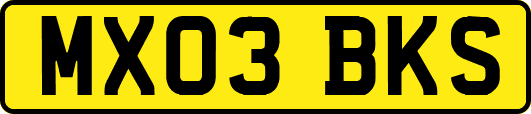 MX03BKS