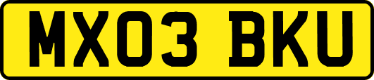MX03BKU