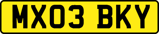 MX03BKY