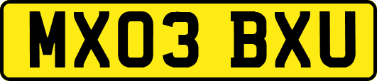 MX03BXU