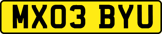 MX03BYU