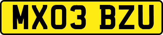 MX03BZU