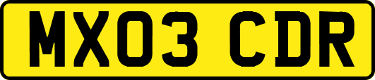 MX03CDR