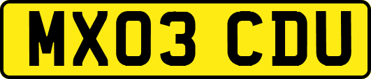 MX03CDU
