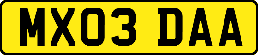 MX03DAA