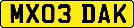 MX03DAK
