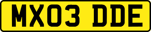 MX03DDE