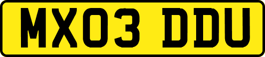 MX03DDU