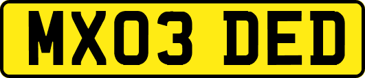 MX03DED