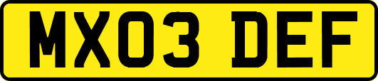 MX03DEF