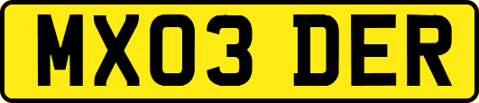 MX03DER
